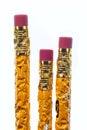 Chewed Pencils 3 Royalty Free Stock Photo