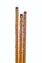 Chewed Pencils 2 Royalty Free Stock Photo