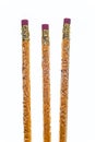 Chewed Pencils 1 Royalty Free Stock Photo