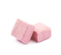 Chewing gum candy isolated Royalty Free Stock Photo