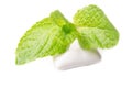 Chewing gums with green mint Royalty Free Stock Photo