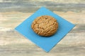 Chewy ginger cookie Royalty Free Stock Photo