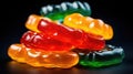 chewy jelly candy food Royalty Free Stock Photo