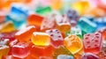 chewy jelly candy food Royalty Free Stock Photo