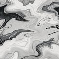 Chewy Marble: Abstract Black And White Swirl Texture
