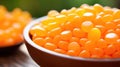 chewy orange candy food Royalty Free Stock Photo