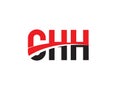 CHH Letter Initial Logo Design Vector Illustration Royalty Free Stock Photo