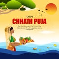 Chhat Puja festival Royalty Free Stock Photo