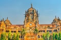 Chhatrapati Shivaji Maharaj Terminus, a UNESCO world heritage site in Mumbai, India