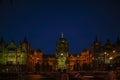 Chhatrapati Shivaji Maharaj Terminus Victoria Terminus station UNESCO world Heritage site Mumbai Royalty Free Stock Photo