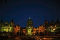 Chhatrapati Shivaji Maharaj Terminus Victoria Terminus station UNESCO world Heritage site Mumbai Royalty Free Stock Photo