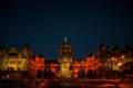 Chhatrapati Shivaji Maharaj Terminus Victoria Terminus station UNESCO world Heritage site Mumbai Royalty Free Stock Photo