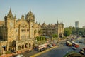 Chhatrapati Shivaji Maharaj Terminus Victoria Terminus station-Unesco World Heritage Site Royalty Free Stock Photo