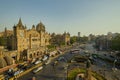 Chhatrapati Shivaji Maharaj Terminus Victoria Terminus station-Unesco World Heritage Site Royalty Free Stock Photo