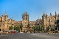 Chhatrapati Shivaji Terminus railway station or Victoria Terminus in Mumbai