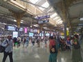 Victoria Terminus railway terminal , Mumbai Royalty Free Stock Photo