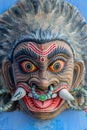 Chhau or Chhou masks on diaplay for sale