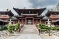 Chi Lin Nunnery courtyard Kowloon Hong Kong