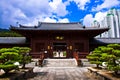 Chi lin Nunnery, Tang dynasty style Chinese Royalty Free Stock Photo