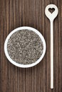 Chia Seeds with Heart Spoon