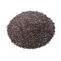 Chia seeds. White background. Isolated. close-up. View from above Royalty Free Stock Photo