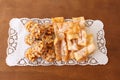 Chiacchiere and cicerchiata: typical italian sweets