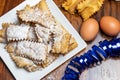 Chiacchiere, a Traditional Italian Fried Sweets