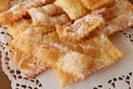 Chiacchiere : typical italian sweets