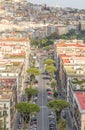 The Chiaia district, Naples. Italy Royalty Free Stock Photo