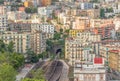 The Chiaia district, Naples. Italy Royalty Free Stock Photo