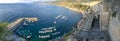 Chianalea panoramic skyline at sunset, Scilla, Calabria - Italy Royalty Free Stock Photo