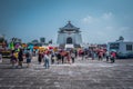 Chiang-kai Shek Memorial Hall in National day.