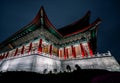 Chiang Kai-Shek Memorial Hall at night. Taipei, TaiwanThe beautiful National Concert Hall in Liberty Square at night. Taipei, Taiw