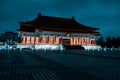 Chiang Kai-Shek Memorial Hall at night. Taipei, TaiwanThe beautiful National Concert Hall in Liberty Square at night. Taipei, Taiw