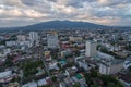 Chiang Mai City buildings in Thailand Aerial Drone Photo