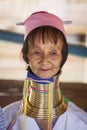 CHIANG MAI Karen Long Neck woman posing for a portrait