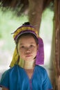 CHIANG MAI Karen Long Neck woman posing for a portrait