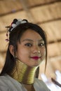 CHIANG MAI Karen Long Neck woman posing for a portrait