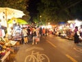 Chiang Mai Market walking street Chiang Mai Thailand-15 NOVEMBER 2016: Walking Street Market The tourist must not miss. Chiang Mai Royalty Free Stock Photo