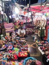 Chiang Mai Market walking street Chiang Mai Thailand-15 NOVEMBER 2016: Walking Street Market The tourist must not miss. Chiang Mai Royalty Free Stock Photo