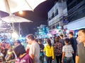 Chiang Mai Market walking street Chiang Mai Thailand-15 NOVEMBER 2016: Walking Street Market The tourist must not miss. Chiang Mai Royalty Free Stock Photo