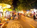 Chiang Mai Market walking street Chiang Mai Thailand-15 NOVEMBER 2016: Walking Street Market The tourist must not miss. Chiang Mai Royalty Free Stock Photo