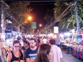 Chiang Mai Market walking street Chiang Mai Thailand-15 NOVEMBER 2016: Walking Street Market The tourist must not miss. Chiang Mai Royalty Free Stock Photo