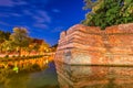 Chiang Mai Old City Wall Royalty Free Stock Photo