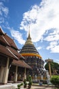 Chiang Mai, Thailand - August 28, 2023: Wat Phra That Lampang Luang is a temple in Lampang Province, Thailand