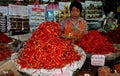 Chiang Mai, Thailand: Chili Peppers at Food Market