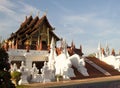 CHIANG MAI, THAILAND - DECEMBER 6, 2018 : The royal flora,Ho Loung in Ratchaphruek Park Chiang Mai , Thailand