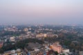 Chiang Mai, Thailand February 15, 2023 : Chiang Mai City Thailand air pollution remains at hazardous levels PM 2.5 pollutants