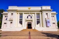 CHIANG MAI, THAILAND - February 14, 2021 : Historic Building of Lanna Folklife Museum