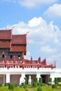 Chiang Mai, Thailand, Ho Kham Luang at Royal Flora Expo, traditional thai architecture Royalty Free Stock Photo